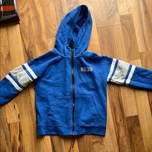 Nike Blue Sweatshirt with White Stripes